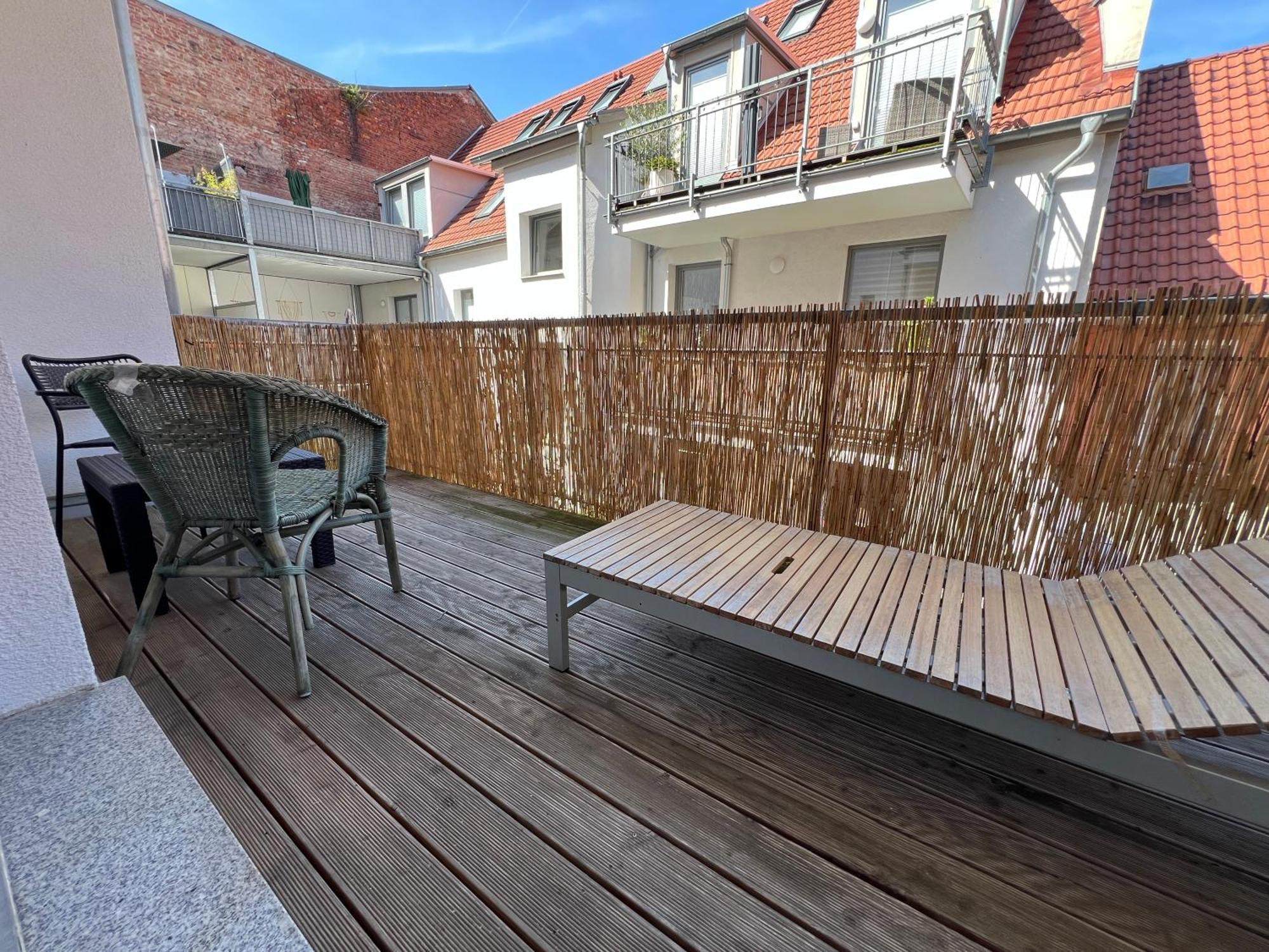 Balkon, Zentral, Modern, Erfurt City Kültér fotó