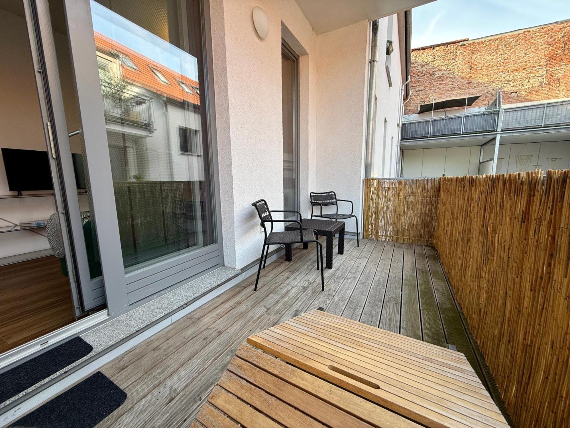 Balkon, Zentral, Modern, Erfurt City Kültér fotó